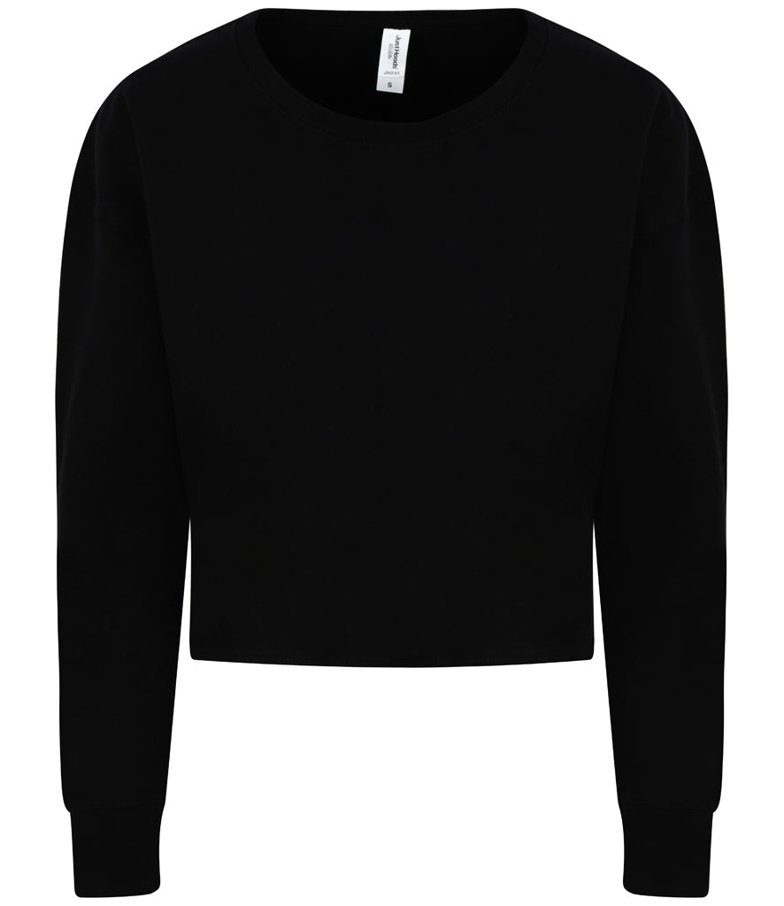 AWDis Ladies Cropped Sweatshirt