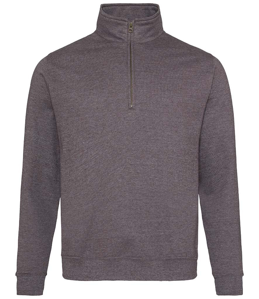 AWDis Sophomore Zip Neck Sweatshirt