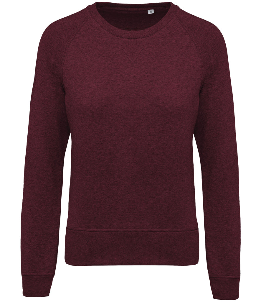 Kariban Ladies Organic Raglan Sweatshirt