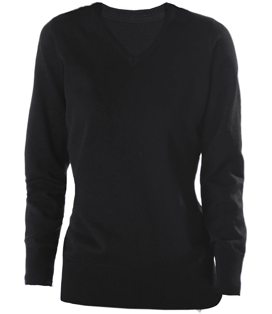 Kariban Ladies Cotton Acrylic V Neck Sweater