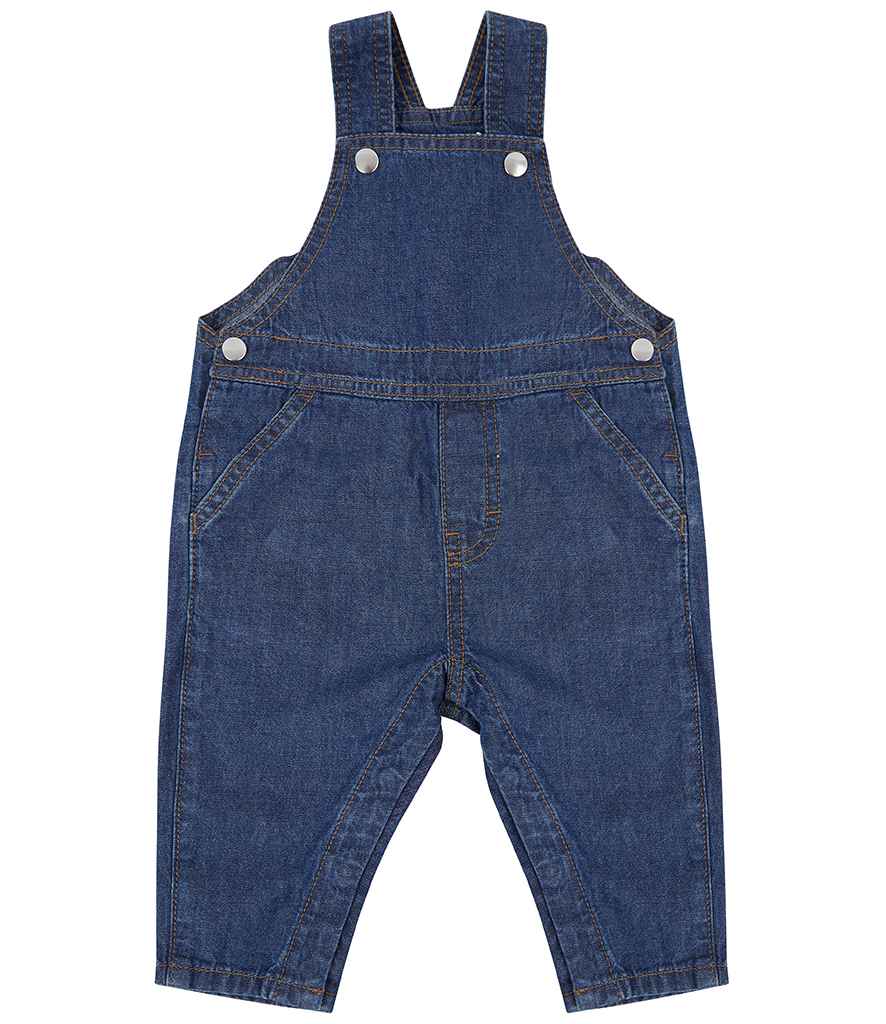 Larkwood Kids Denim Dungarees | Blue Denim