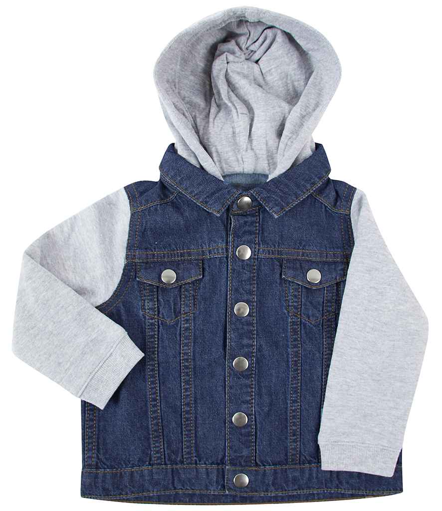 Larkwood Kids Denim Jacket | Blue Denim