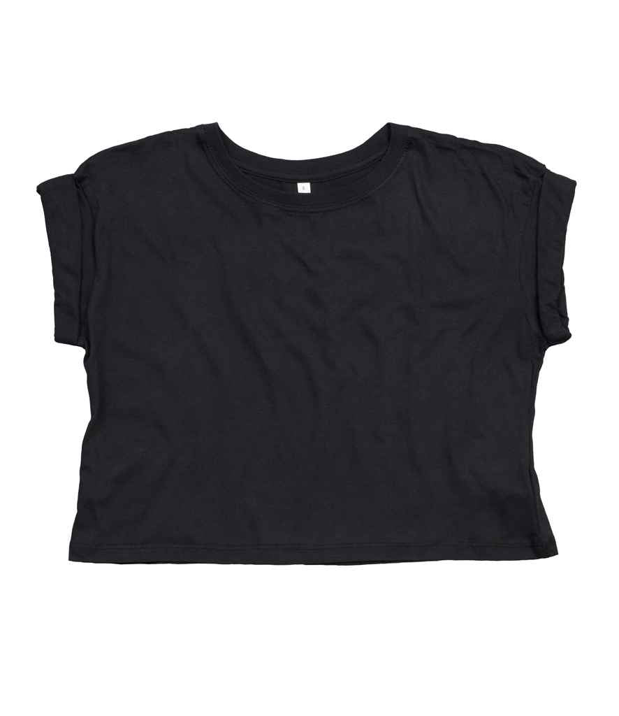 Mantis Ladies Organic Cropped T-Shirt | Black