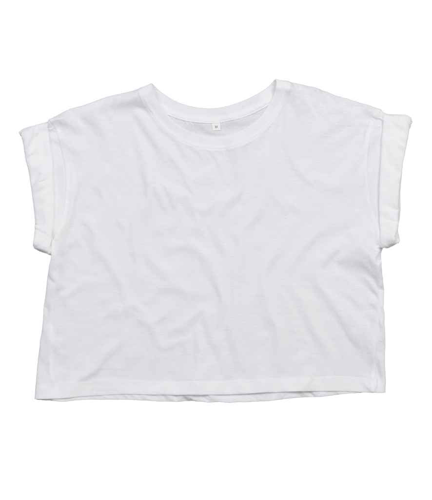 Mantis Ladies Organic Cropped T-Shirt | Black