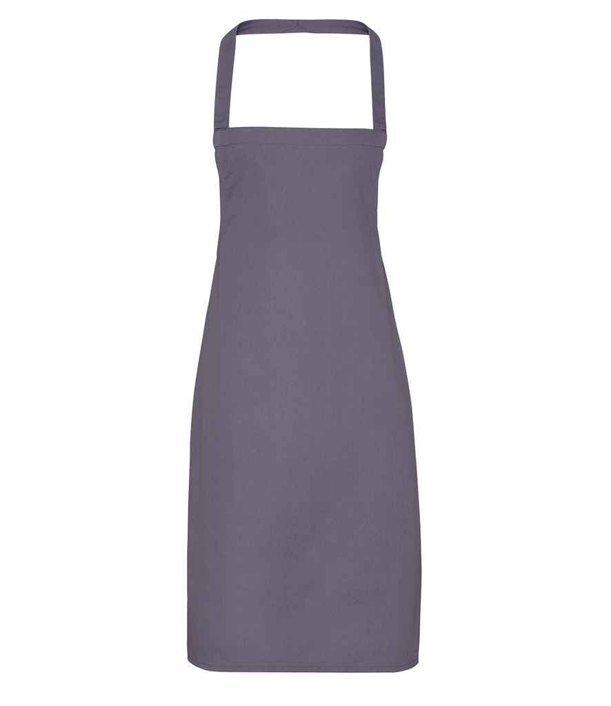 Premier PR102 100% Organic Cotton Bib Apron