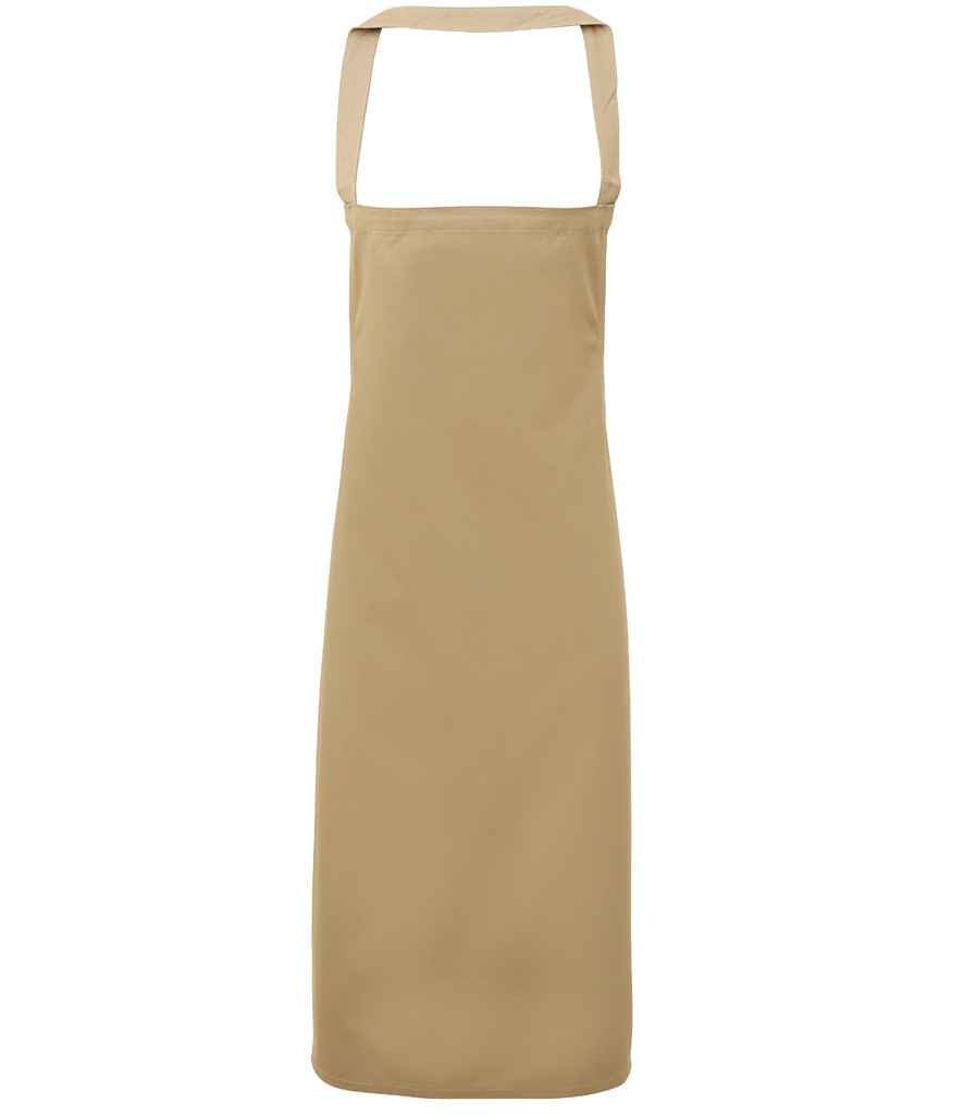 Premier PR102 100% Organic Cotton Bib Apron