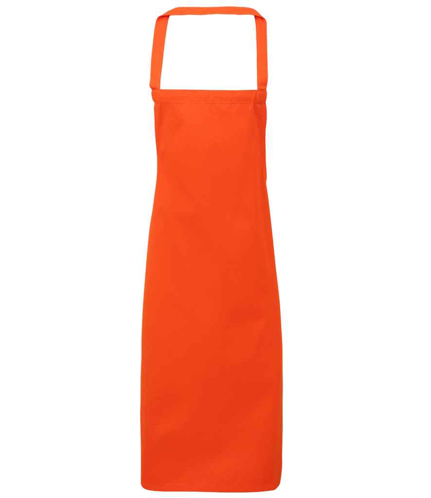 Premier PR102 100% Organic Cotton Bib Apron