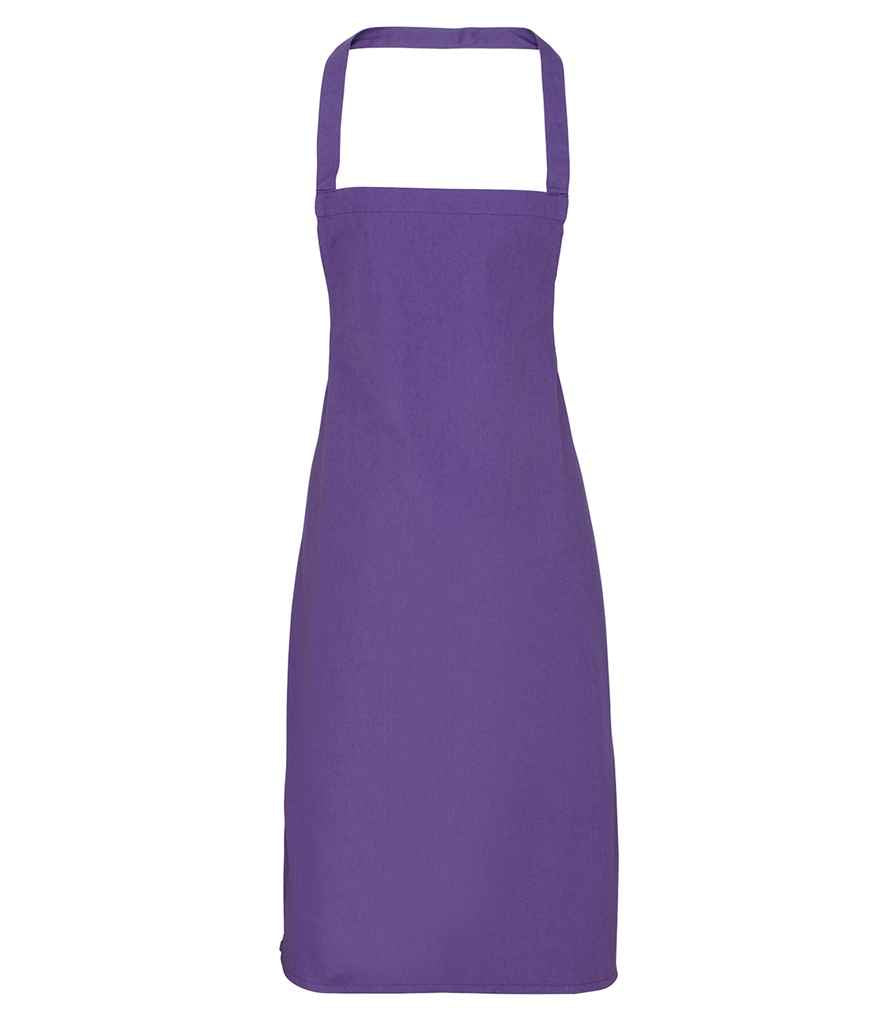 Premier PR102 100% Organic Cotton Bib Apron