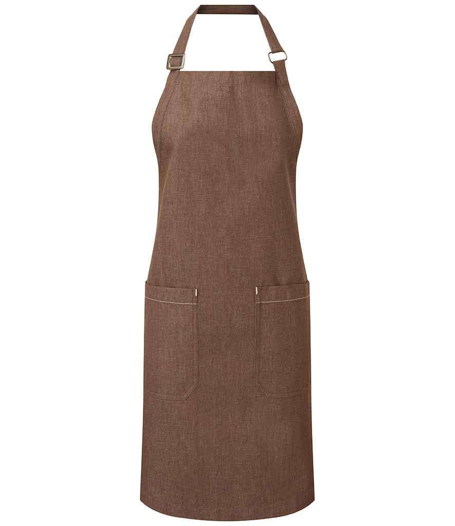 Premier Fairtrade Certified Organic Cotton Denim Bib Apron