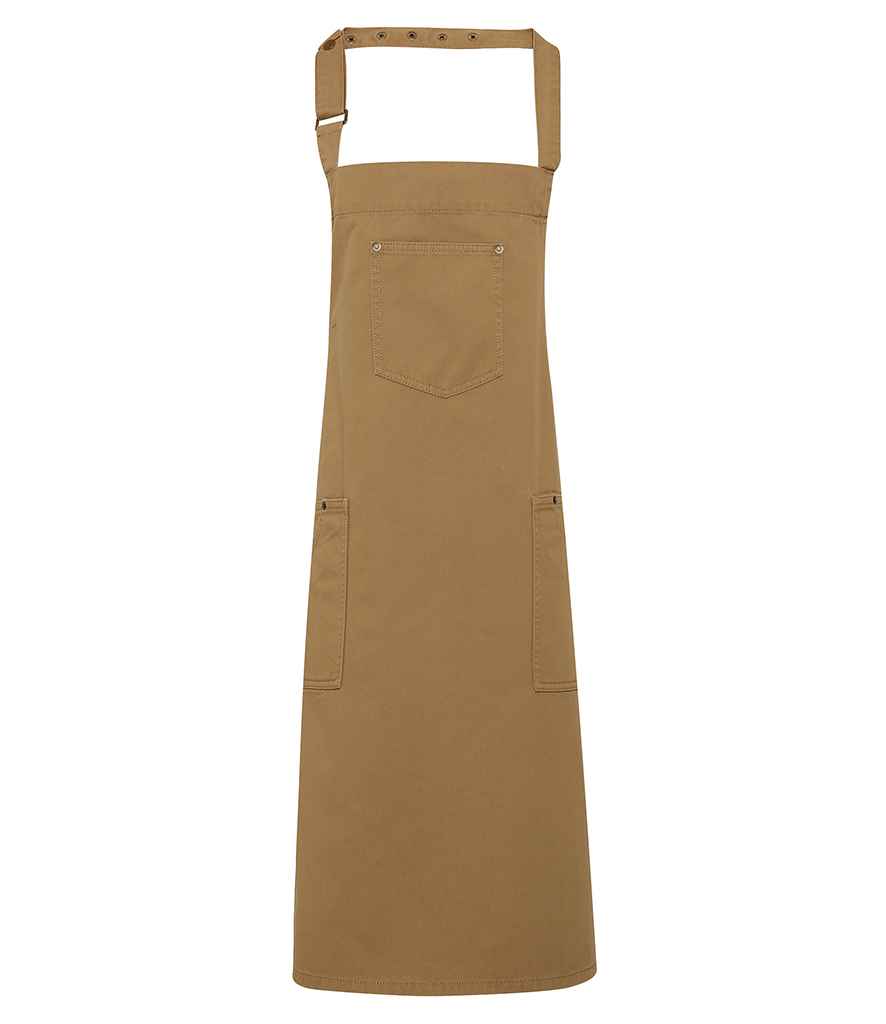 Premier Cotton Chino Bib Apron