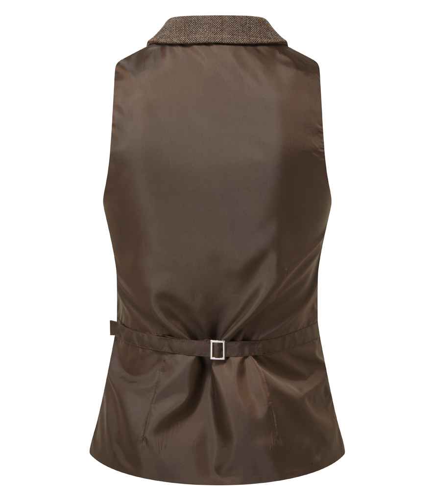 Premier Ladies Herringbone Waistcoat