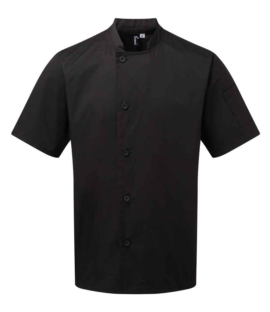 Premier Essential Short Sleeve Chef's Jacket