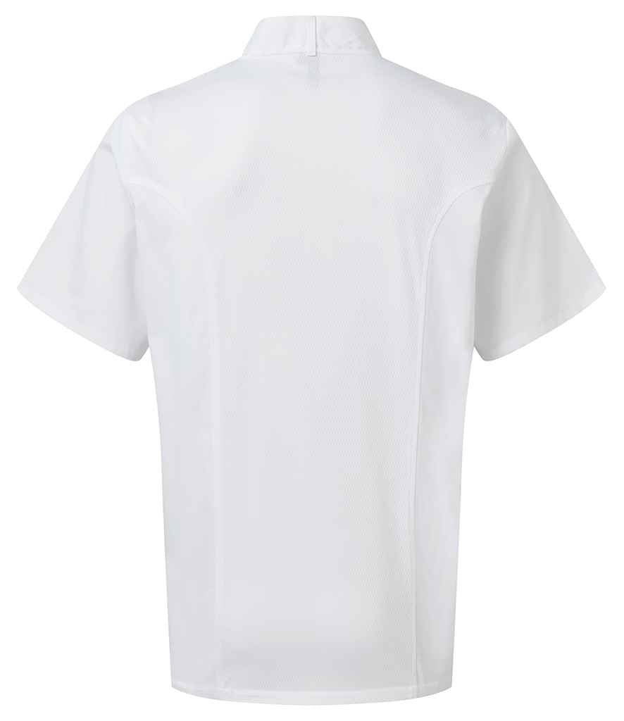 Premier Coolchecker Short Sleeve Chef's Jacket