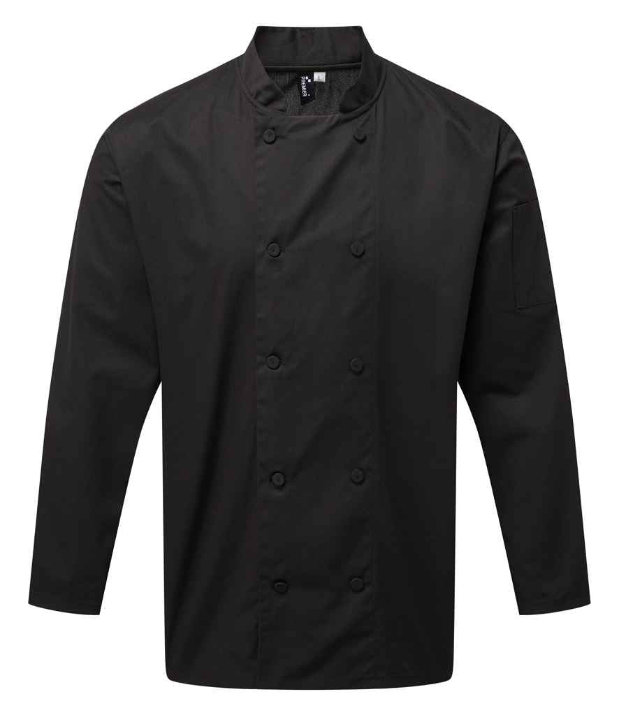 Premier Coolchecker Long Sleeve Chef's Jacket