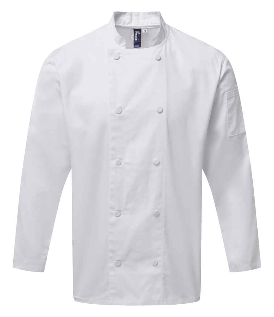 Premier Coolchecker Long Sleeve Chef's Jacket