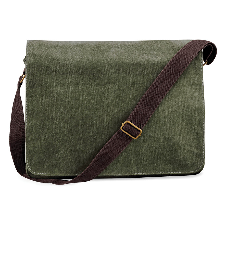 Quadra Vintage Canvas Despatch Bag