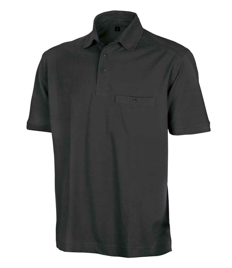 Result Work-Guard Apex Pocket Pique Polo Shirt