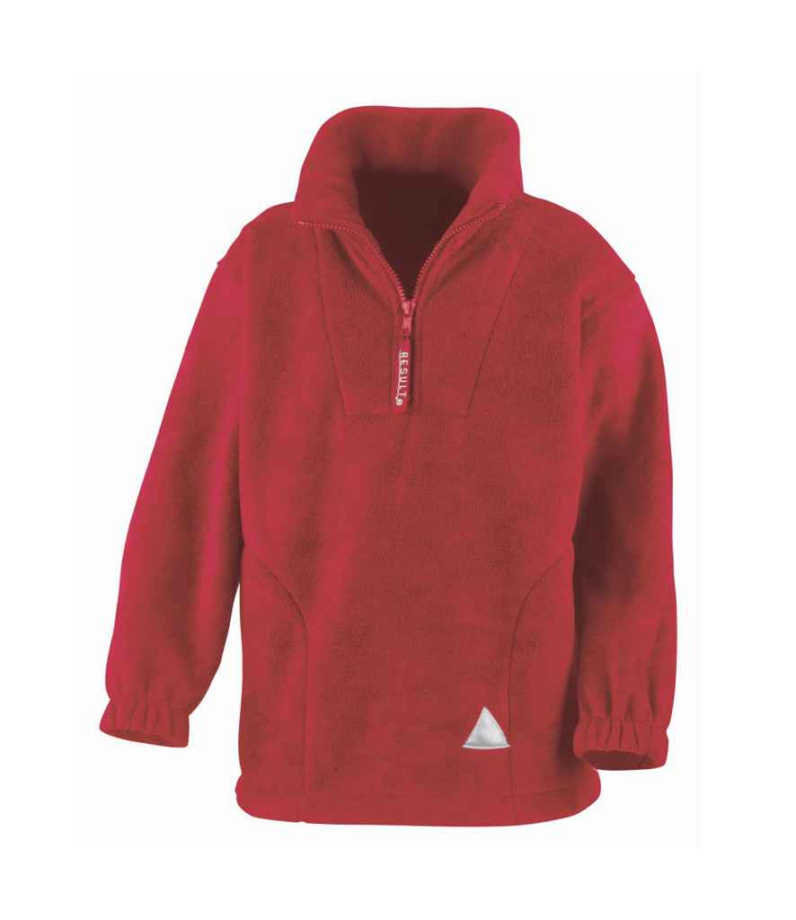 Result Kids/Youths Zip Neck Polartherm Fleece