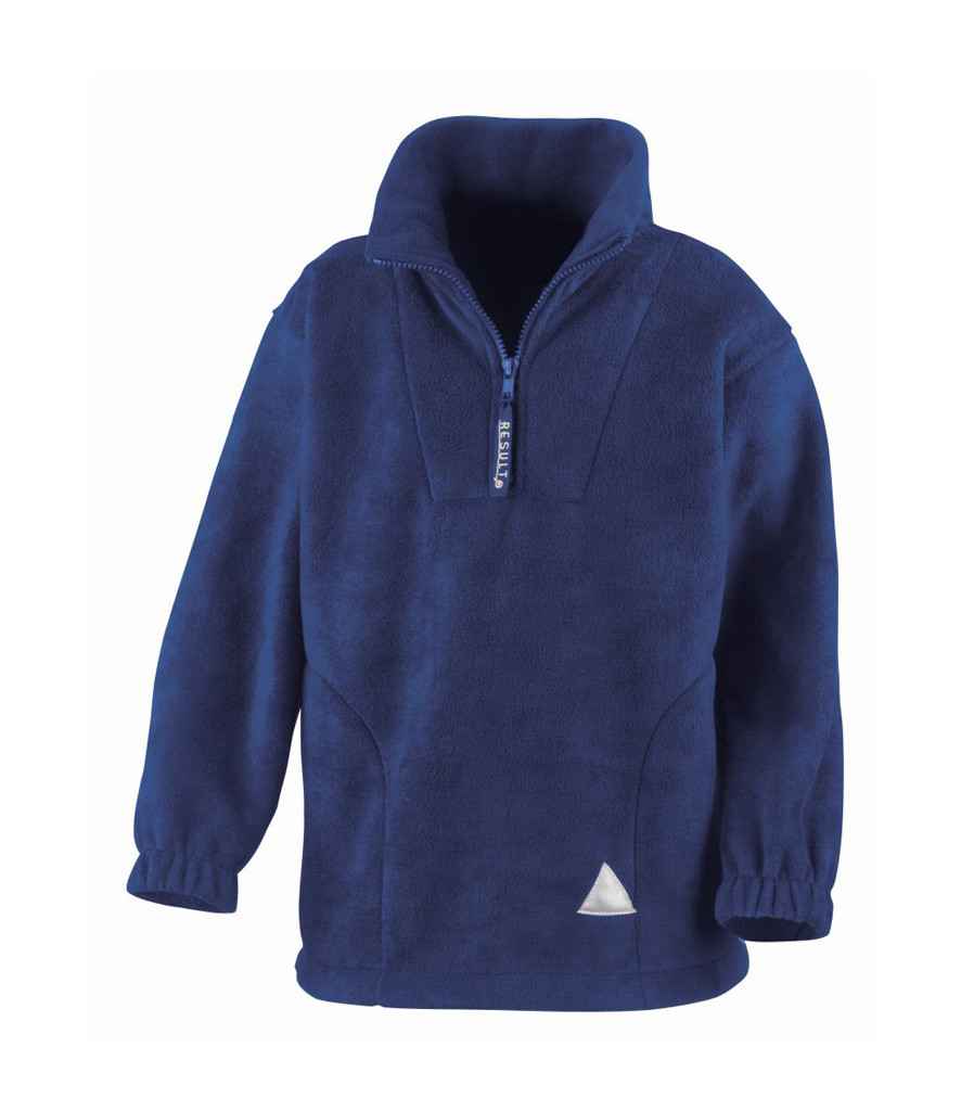 Result Kids/Youths Zip Neck Polartherm Fleece