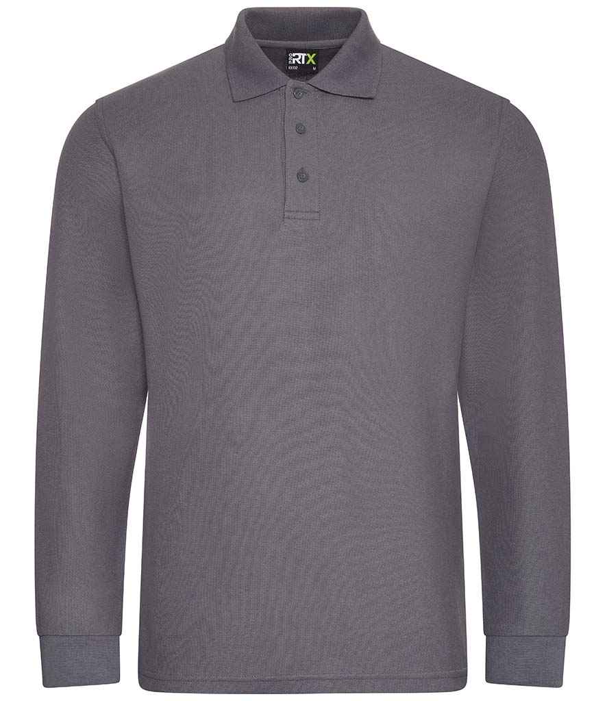 Pro RTX Pro Long Sleeve Pique Polo Shirt