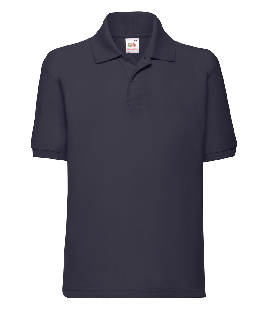 Fruit of the Loom Kids Poly/Cotton Pique Polo Shirt