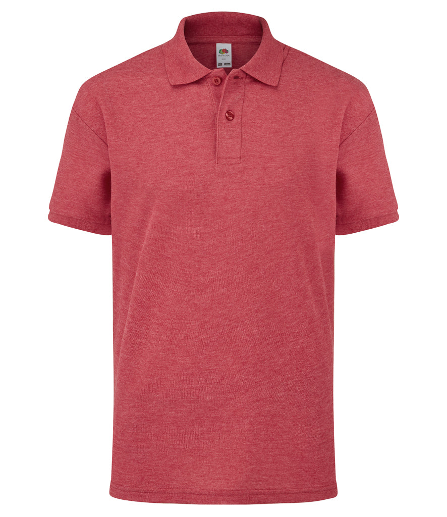 Fruit of the Loom Kids Poly/Cotton Pique Polo Shirt