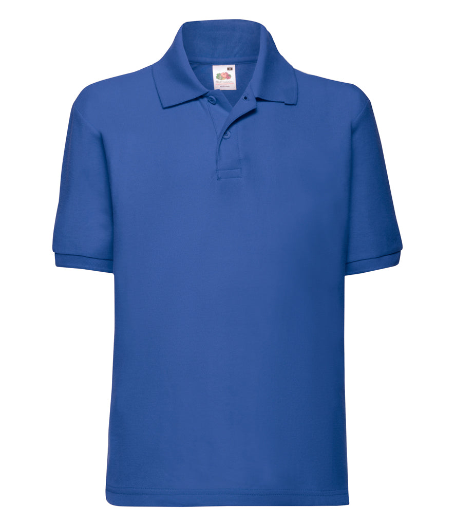 Fruit of the Loom Kids Poly/Cotton Pique Polo Shirt