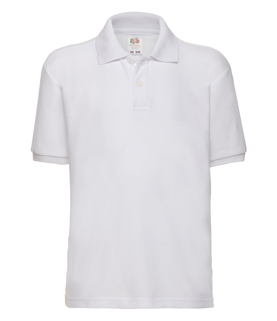 Fruit of the Loom Kids Poly/Cotton Pique Polo Shirt