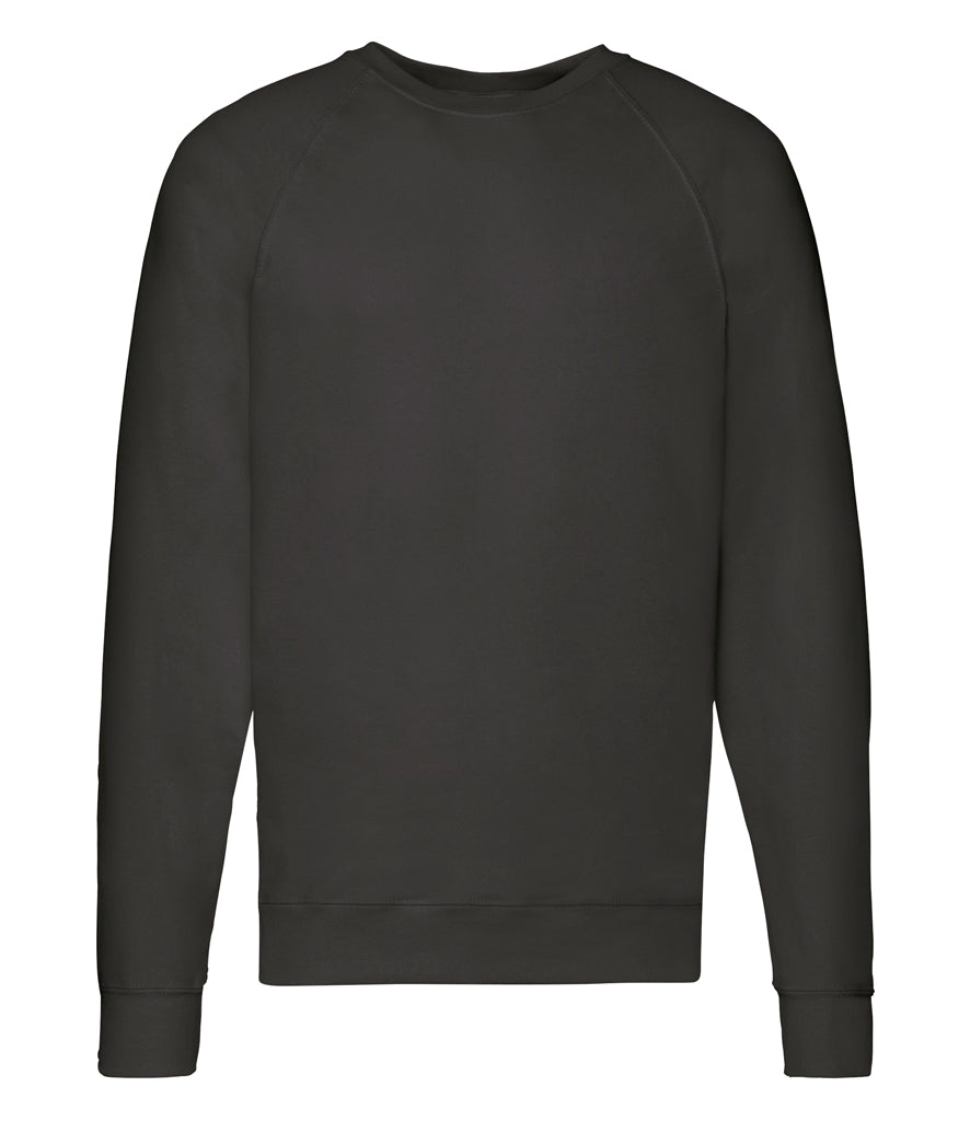 Fruit of the Loom Lightweight Raglan Sweatshirt