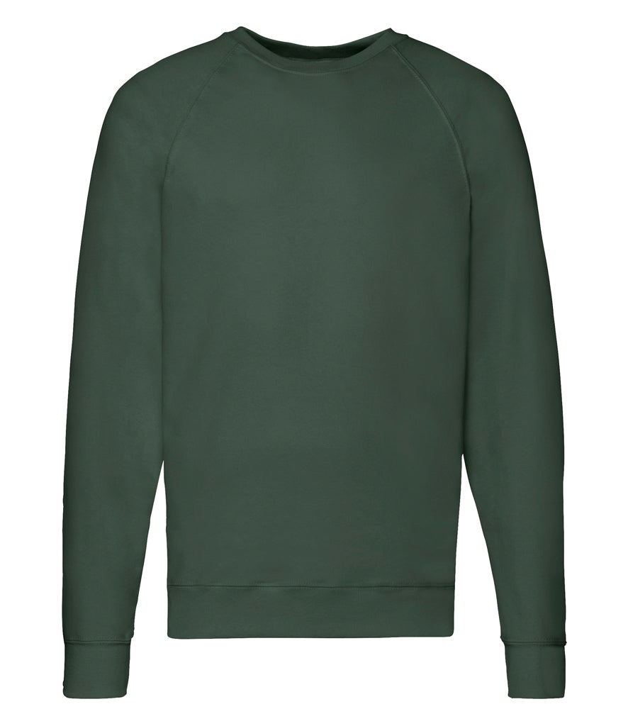 Fruit of the Loom Lightweight Raglan Sweatshirt