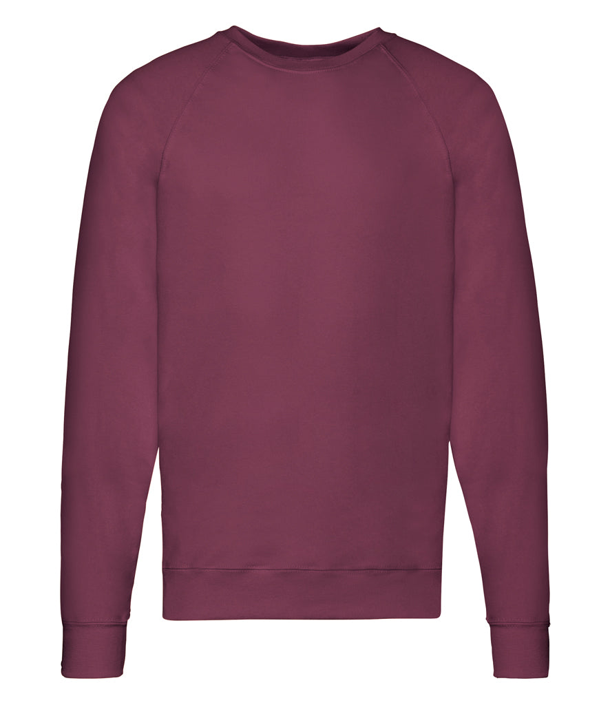 Fruit of the Loom Lightweight Raglan Sweatshirt