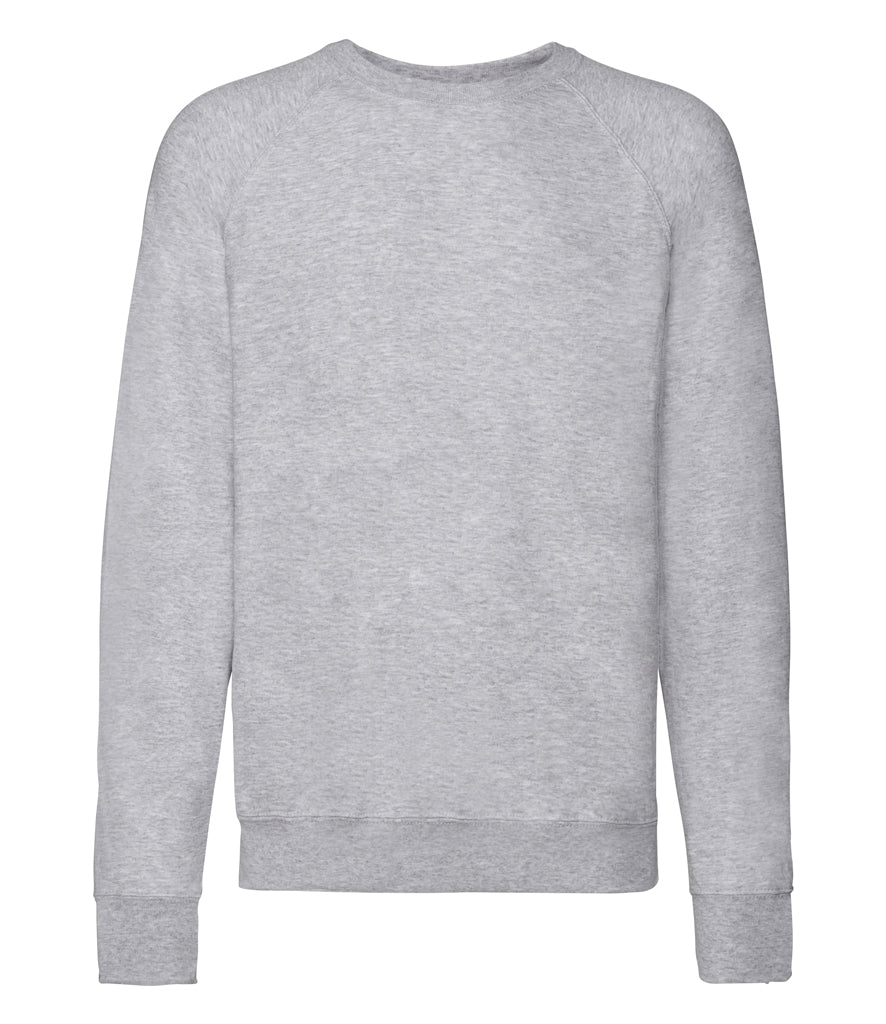 Fruit of the Loom Lightweight Raglan Sweatshirt