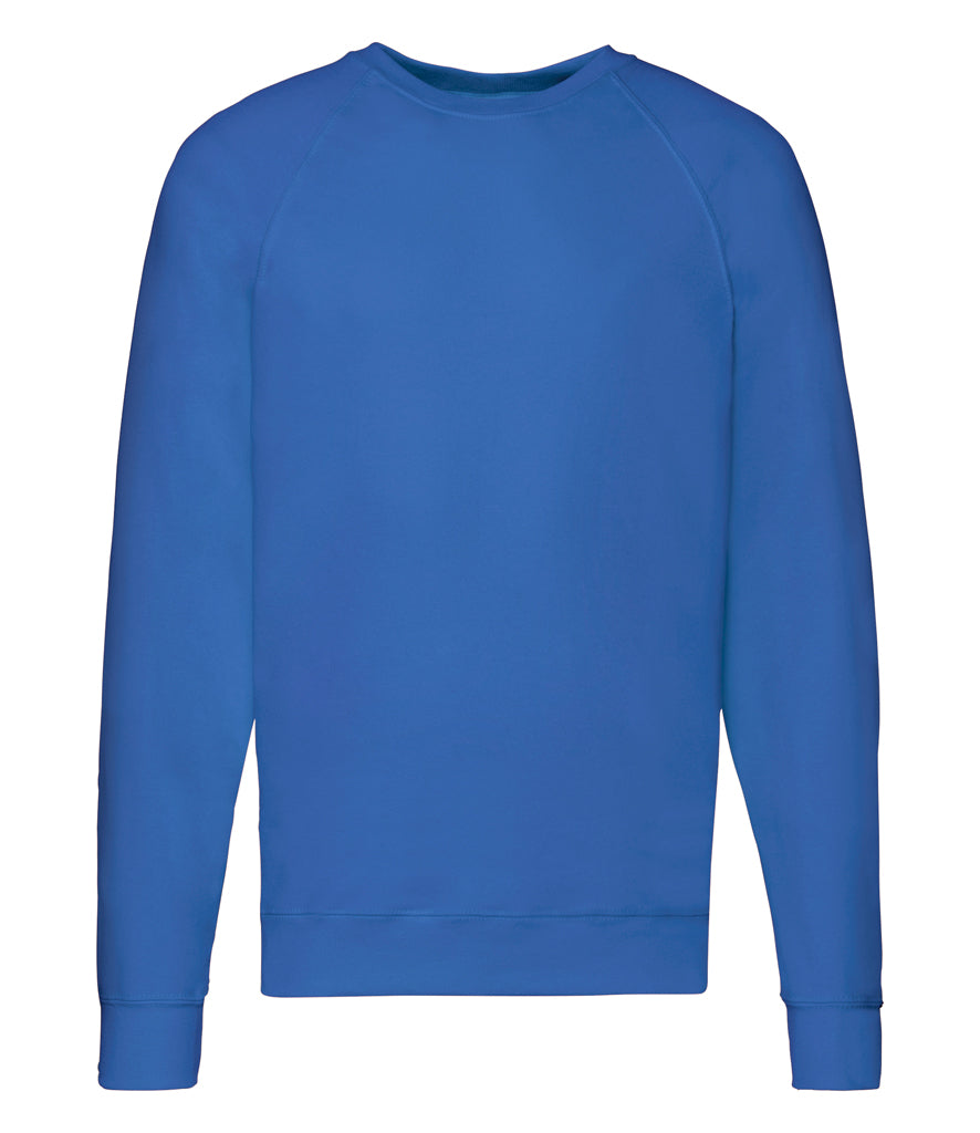 Fruit of the Loom Lightweight Raglan Sweatshirt