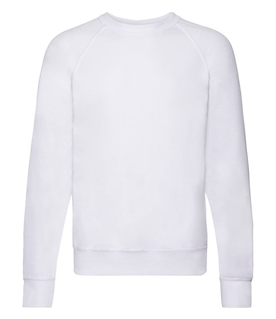 Fruit of the Loom Lightweight Raglan Sweatshirt