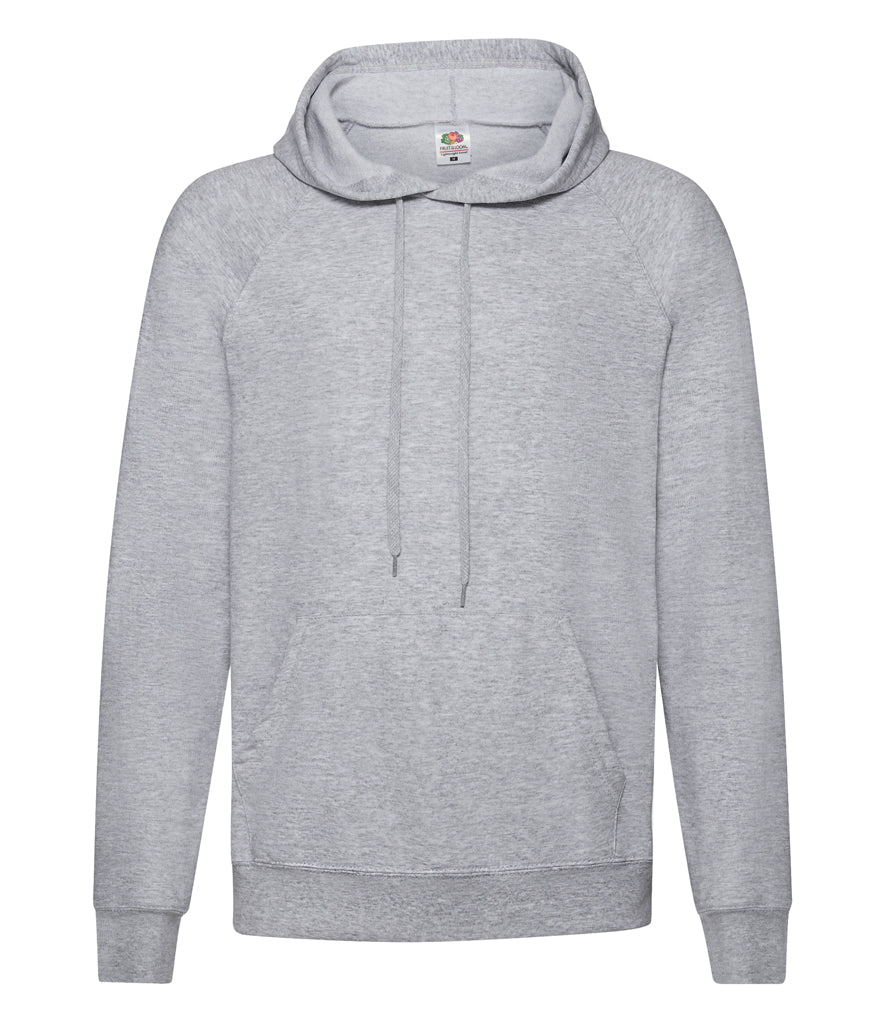 Fruit of the Loom Lightweight Hooded Sweatshirt