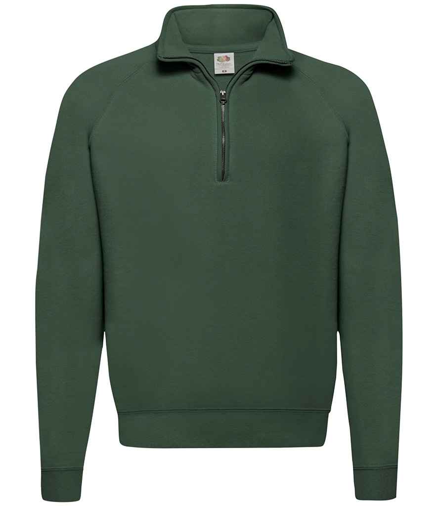 Fruit of the Loom Classic Zip Neck Sweatshirt