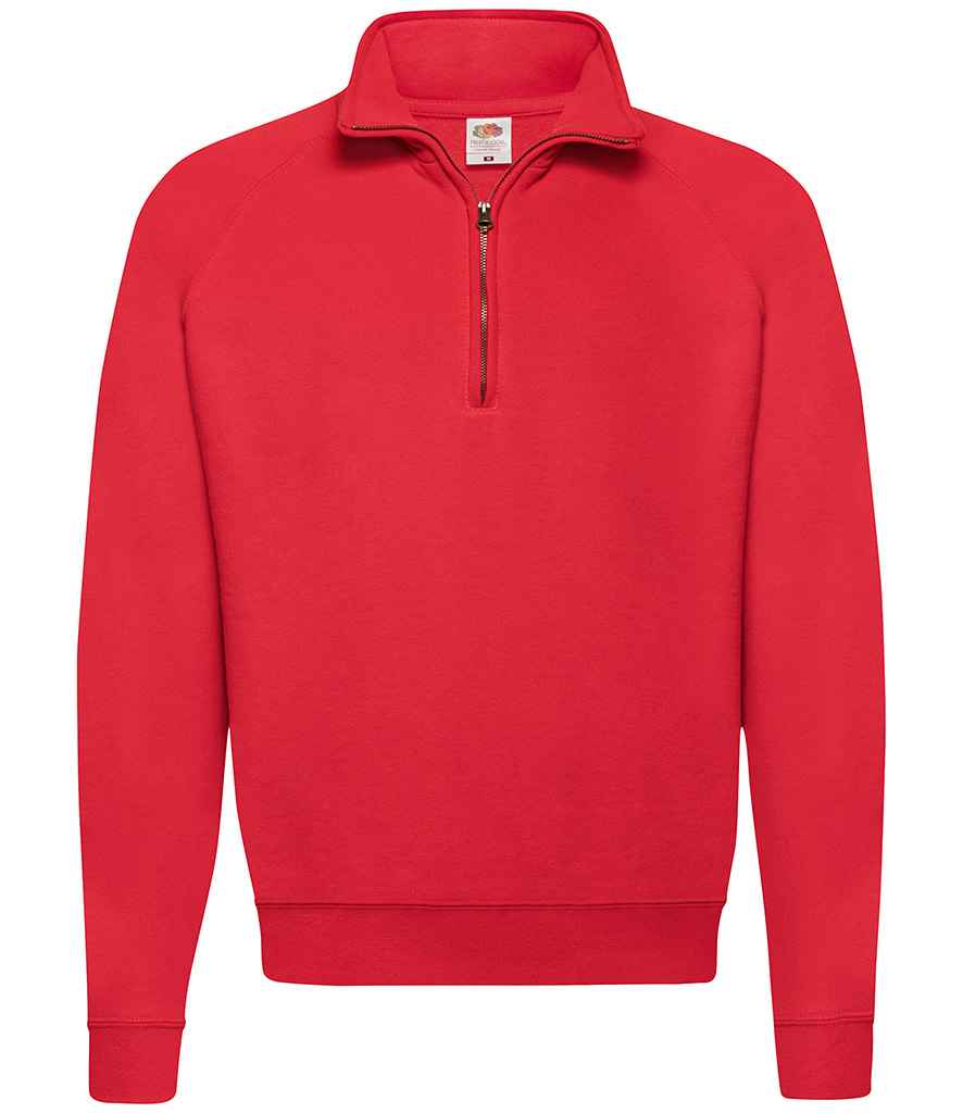 Fruit of the Loom Classic Zip Neck Sweatshirt