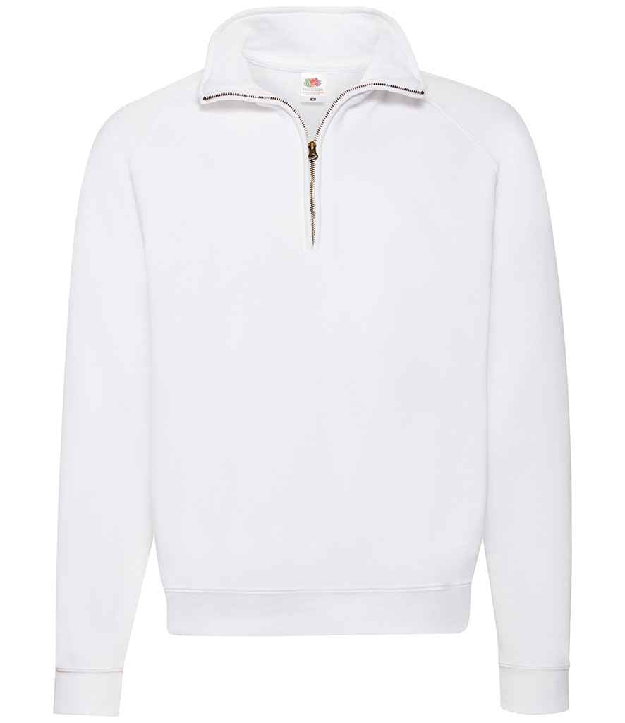 Fruit of the Loom Classic Zip Neck Sweatshirt