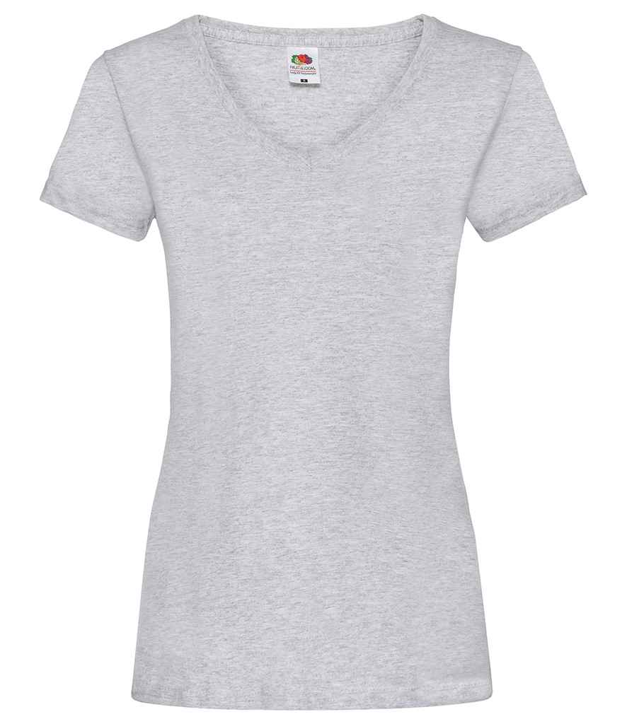 Fruit of the Loom Lady Fit Value V Neck T-Shirt