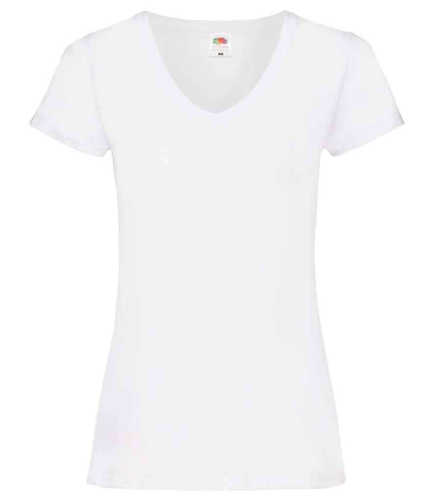 Fruit of the Loom Lady Fit Value V Neck T-Shirt