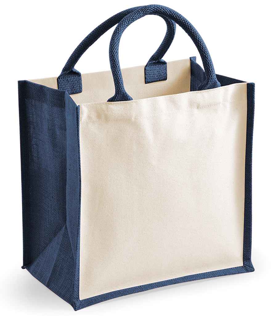 Westford Mill Printers Midi Jute Tote