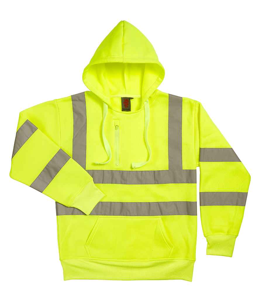 Warrior Hi-Vis Pull On Hoodie