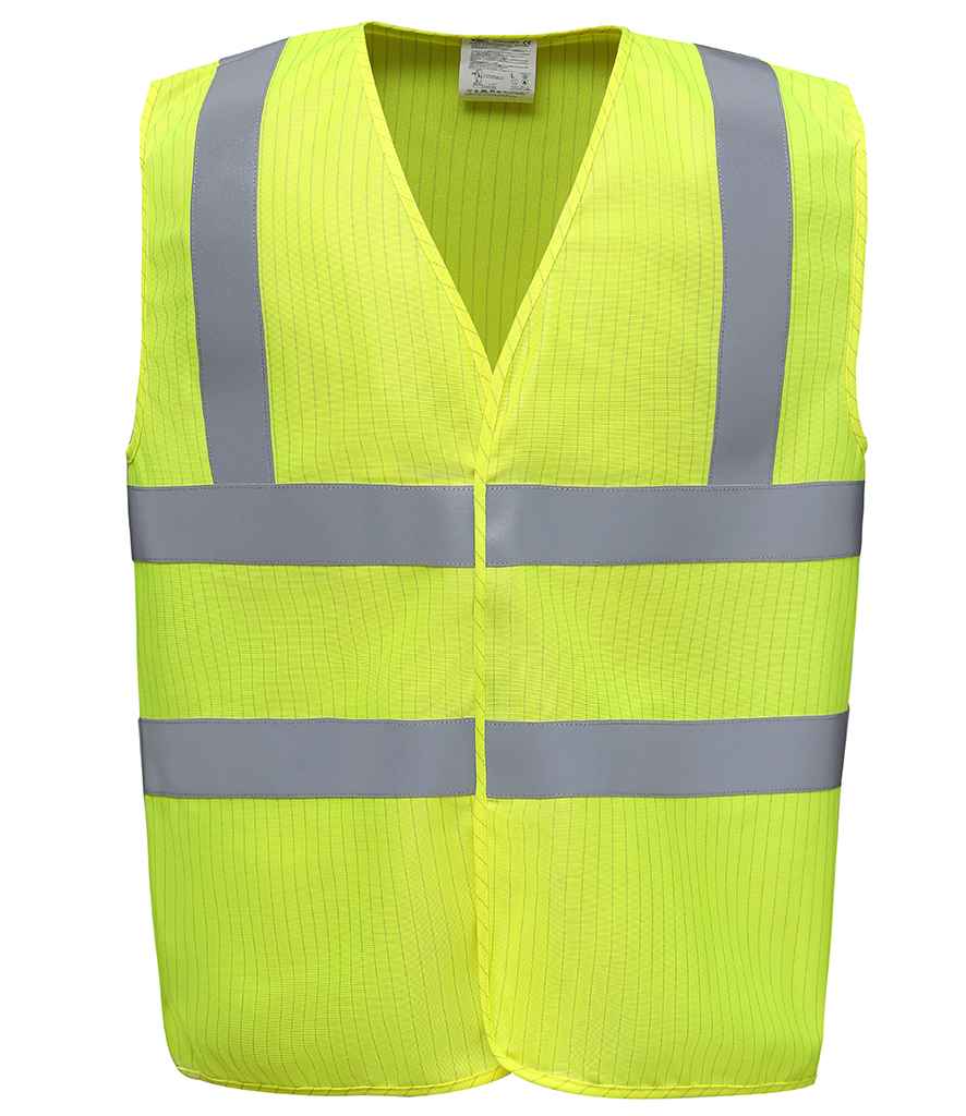 Yoko Hi-Vis Anti-Static Flame Retardant Waistcoat