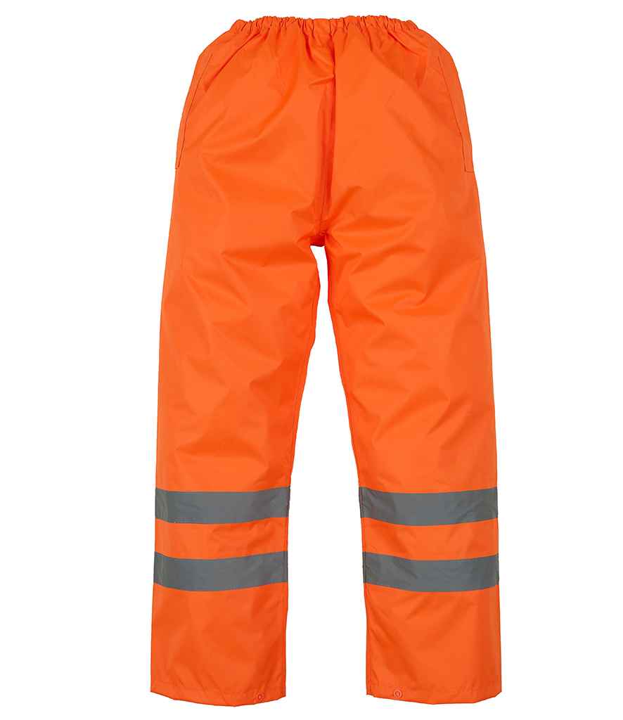 Yoko Hi-Vis Waterproof GO/RT Overtrousers | Orange